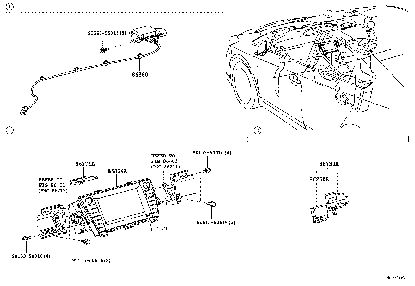  PRIUS |  NAVIGATION FRONT MONITOR DISPLAY