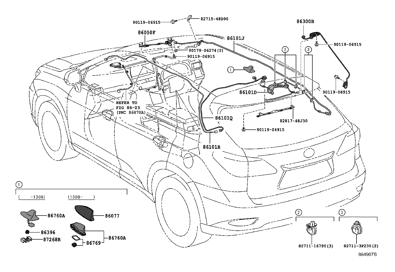  RX270 350 450H |  ANTENNA