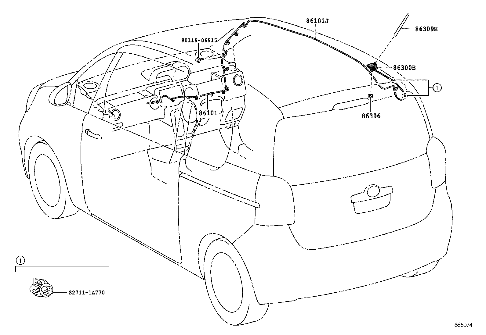  PORTE SPADE |  ANTENNA