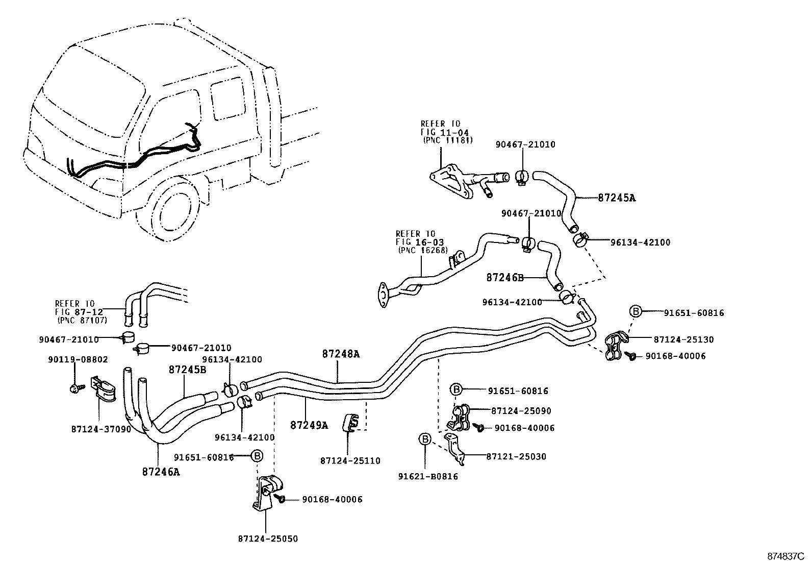  DYNA TOYOACE |  HEATING AIR CONDITIONING WATER PIPING