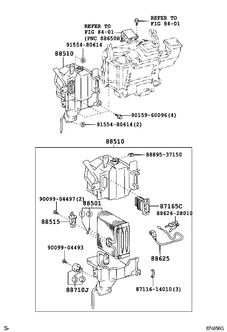  DYNA TOYOACE |  HEATING AIR CONDITIONING COOLER UNIT