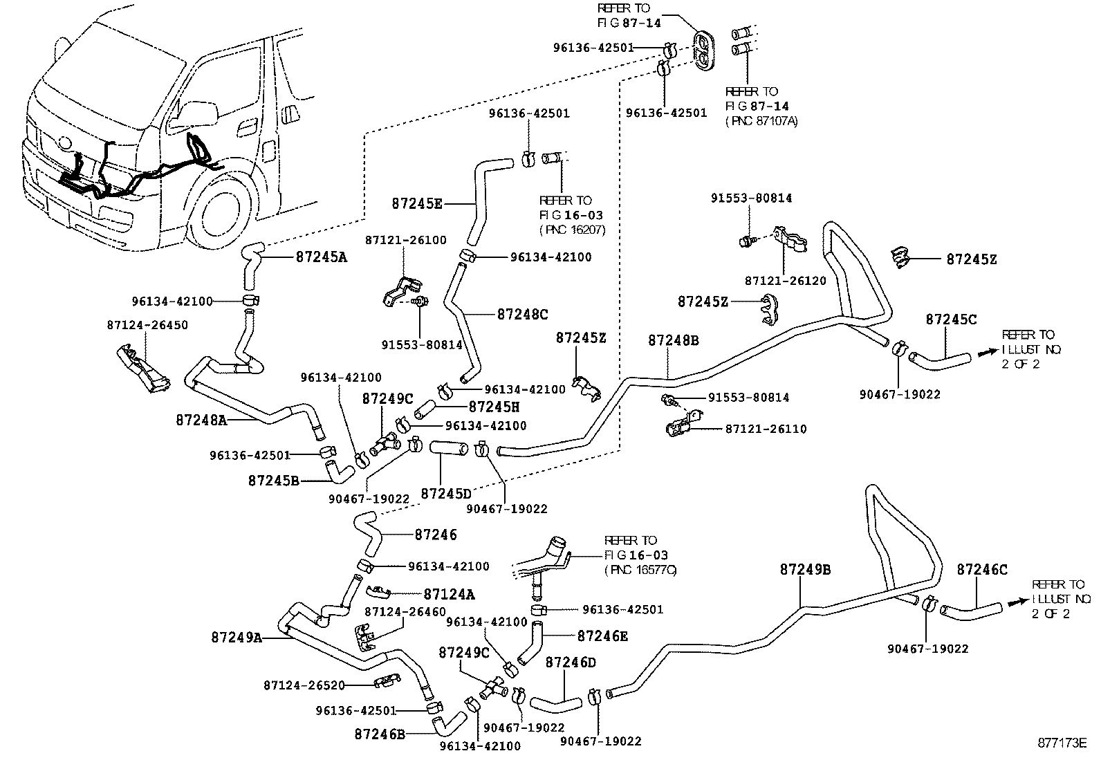 HIACE REGIUSACE |  HEATING AIR CONDITIONING WATER PIPING