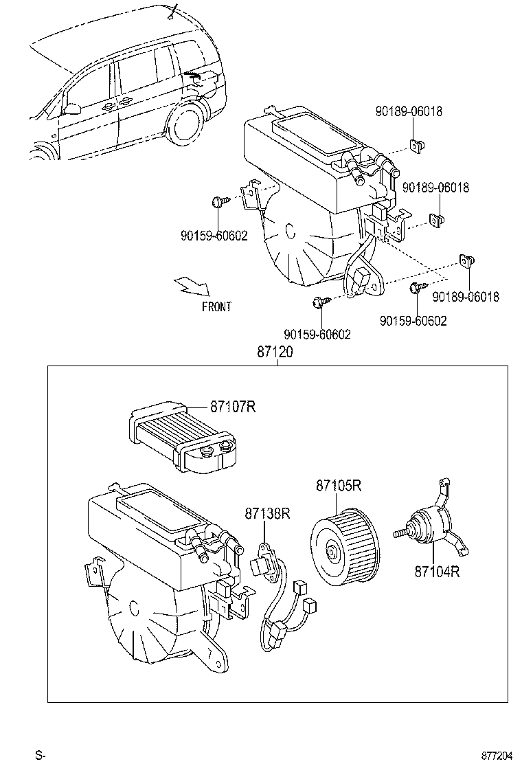  ISIS |  HEATING AIR CONDITIONING HEATER UNIT BLOWER