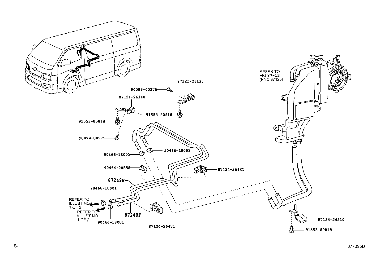  HIACE REGIUSACE |  HEATING AIR CONDITIONING WATER PIPING