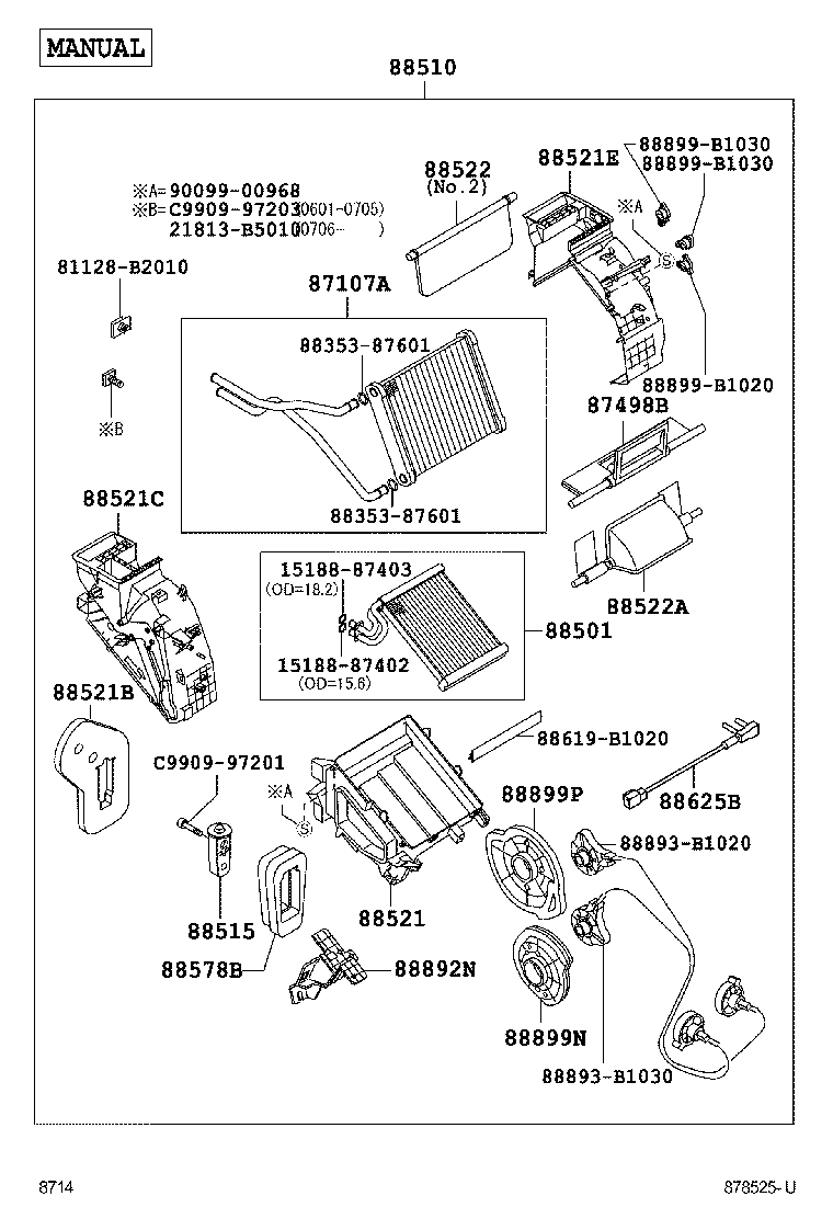  BB |  HEATING AIR CONDITIONING COOLER UNIT