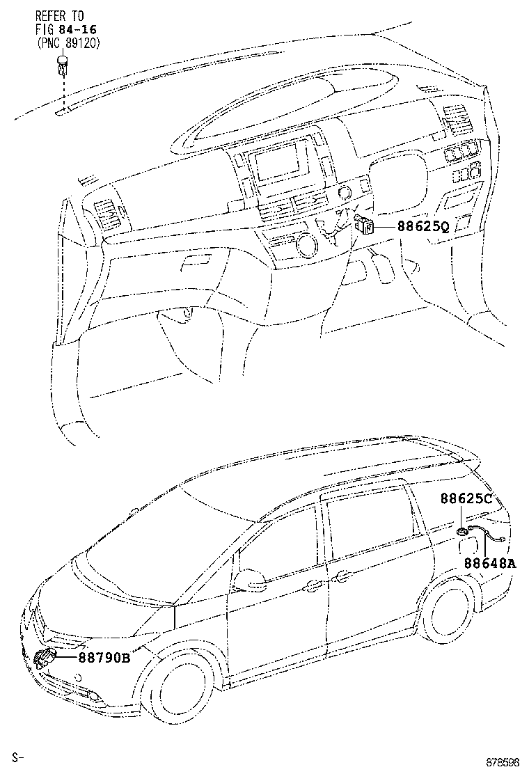  ESTIMA HYBRID |  HEATING AIR CONDITIONING CONTROL AIR DUCT