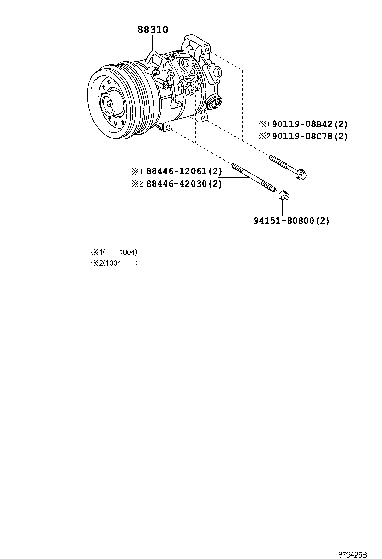  PREMIO ALLION |  HEATING AIR CONDITIONING COMPRESSOR