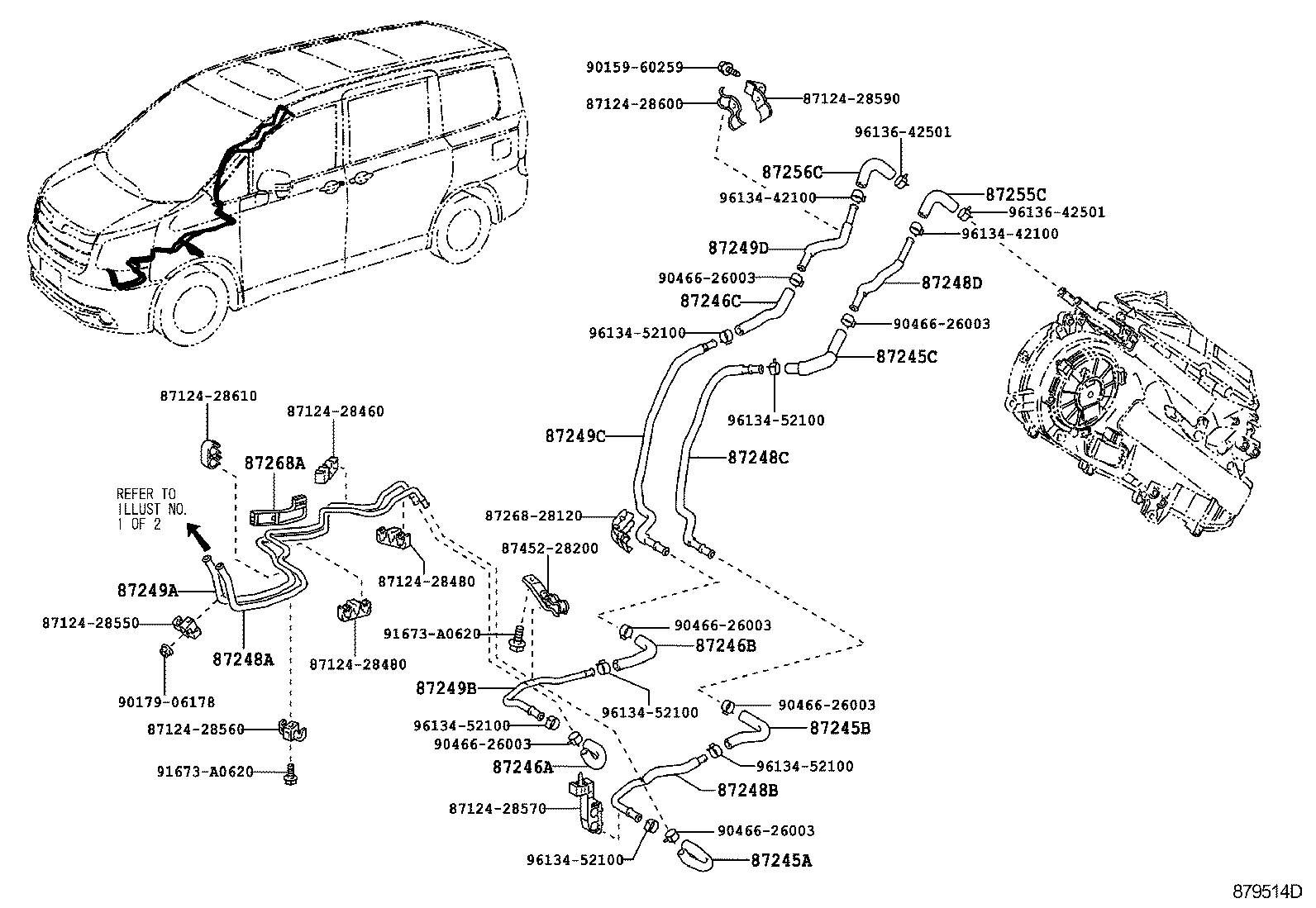  NOAH VOXY |  HEATING AIR CONDITIONING WATER PIPING