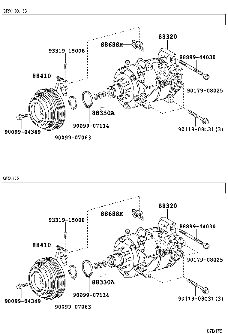  MARK X |  HEATING AIR CONDITIONING COMPRESSOR