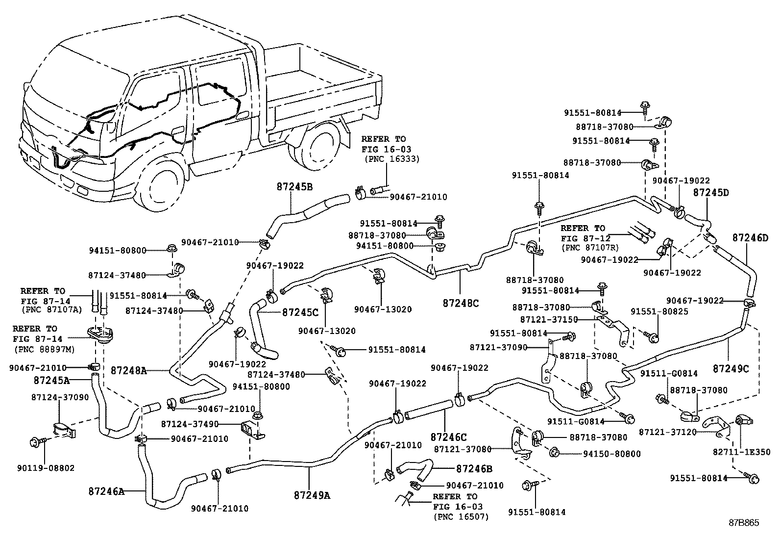  DYNA TOYOACE |  HEATING AIR CONDITIONING WATER PIPING