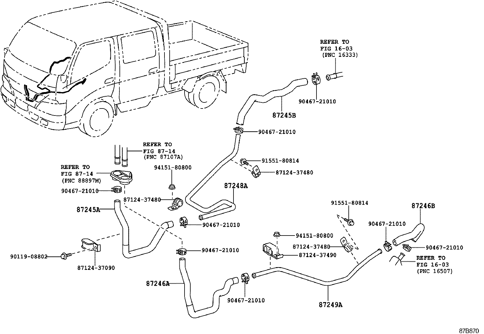  DYNA TOYOACE |  HEATING AIR CONDITIONING WATER PIPING