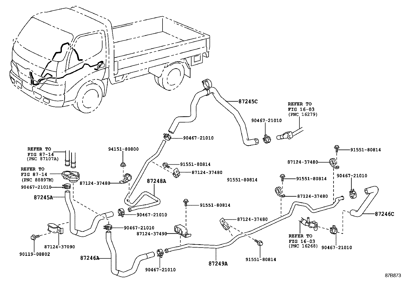 DYNA TOYOACE |  HEATING AIR CONDITIONING WATER PIPING