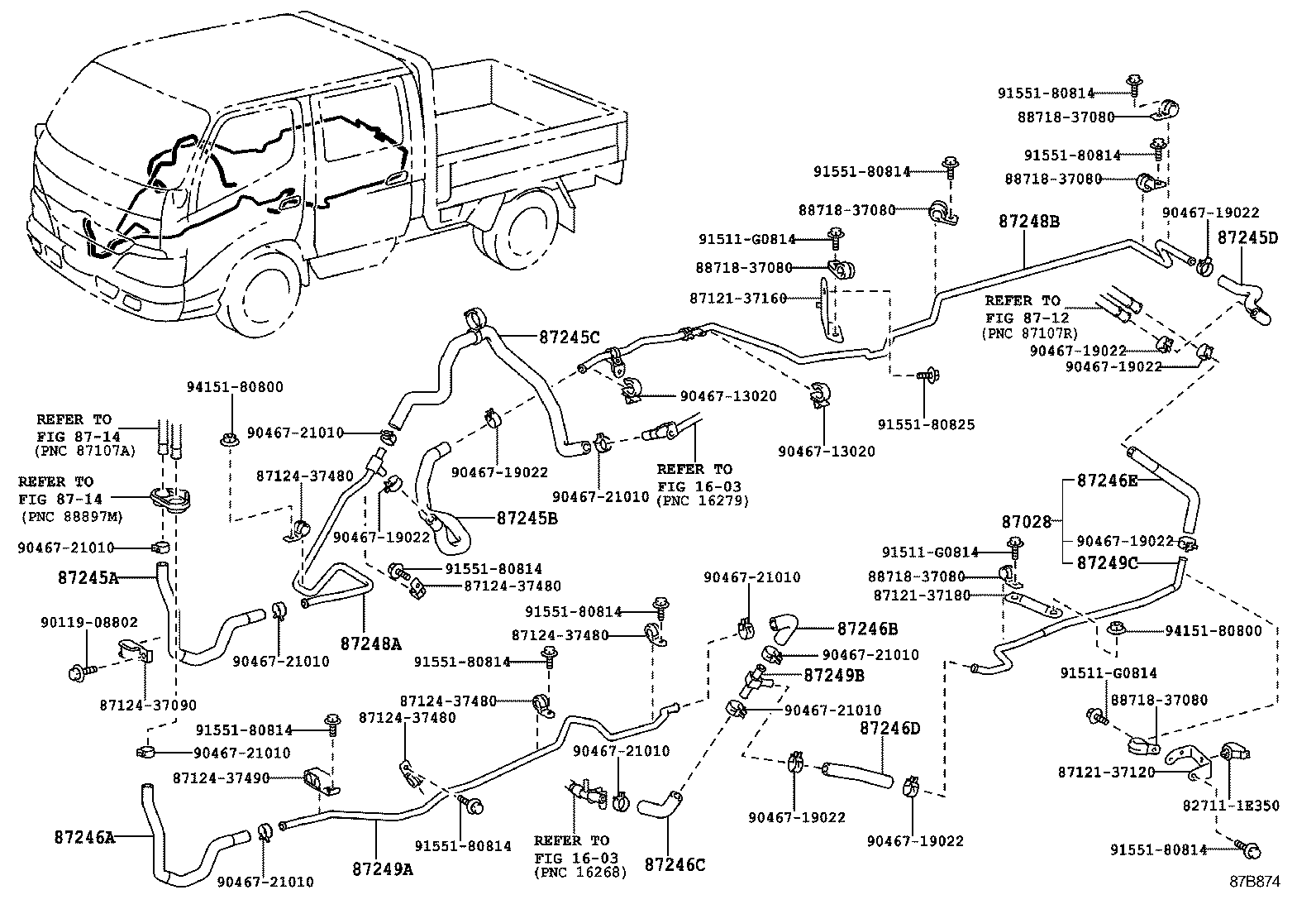  DYNA TOYOACE |  HEATING AIR CONDITIONING WATER PIPING