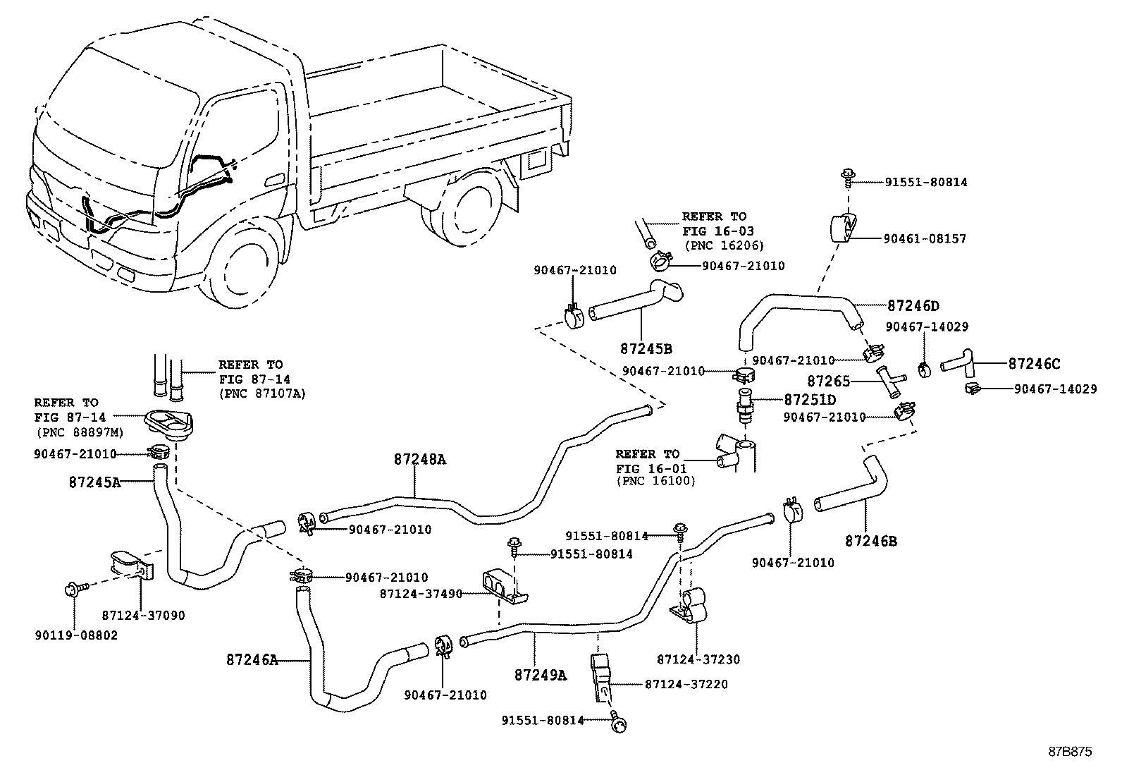  DYNA TOYOACE |  HEATING AIR CONDITIONING WATER PIPING
