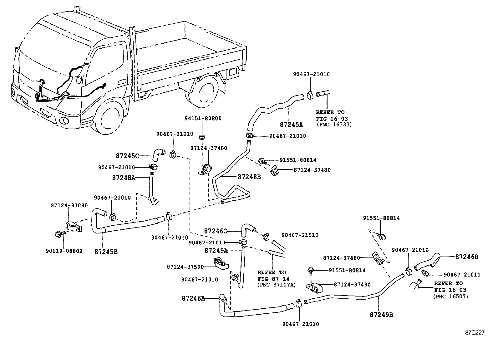 DYNA TOYOACE |  HEATING AIR CONDITIONING WATER PIPING