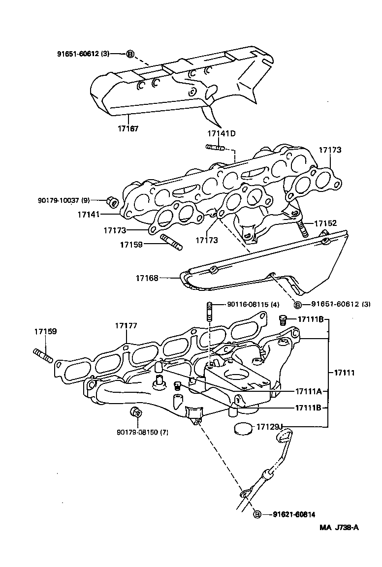  CROWN COMFORT SED |  MANIFOLD