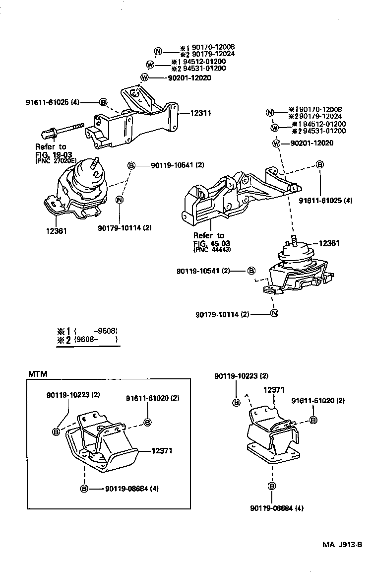  CROWN COMFORT SED |  MOUNTING