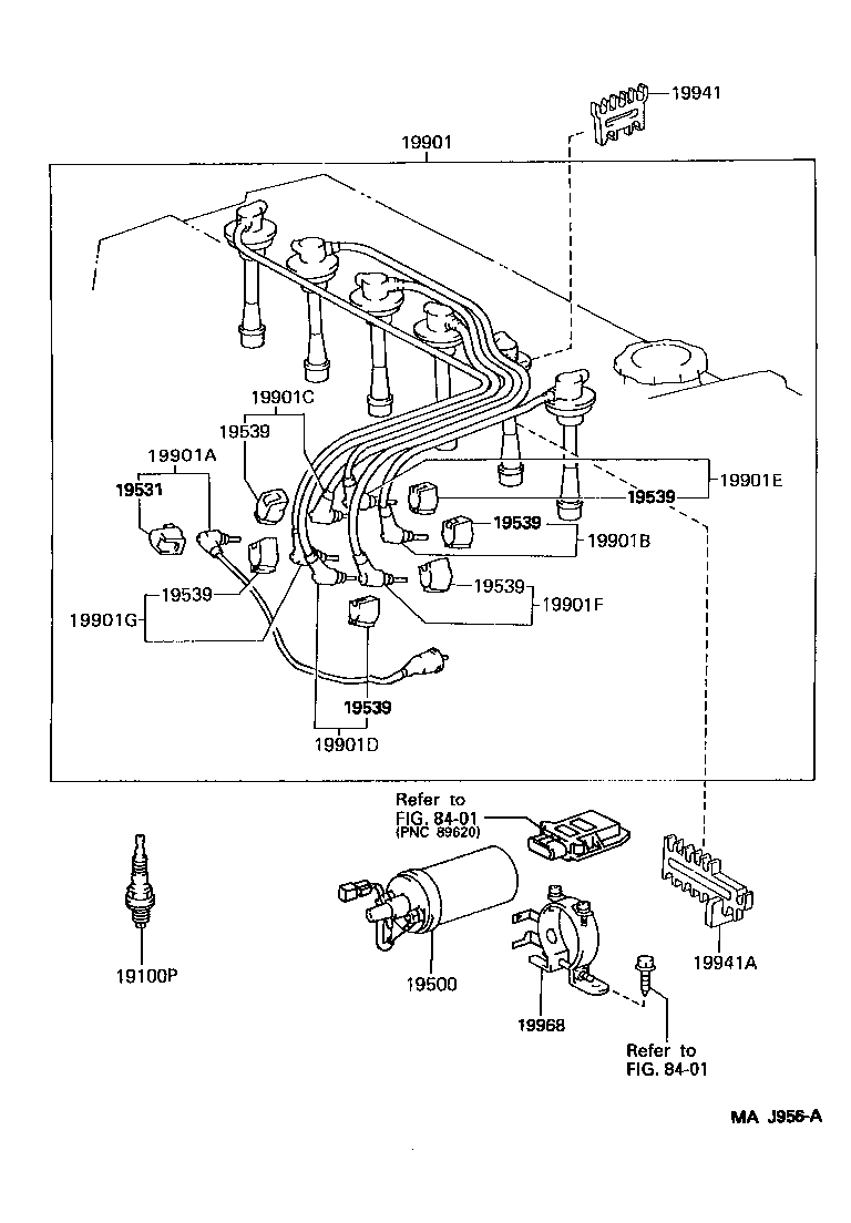  CROWN COMFORT SED |  IGNITION COIL SPARK PLUG