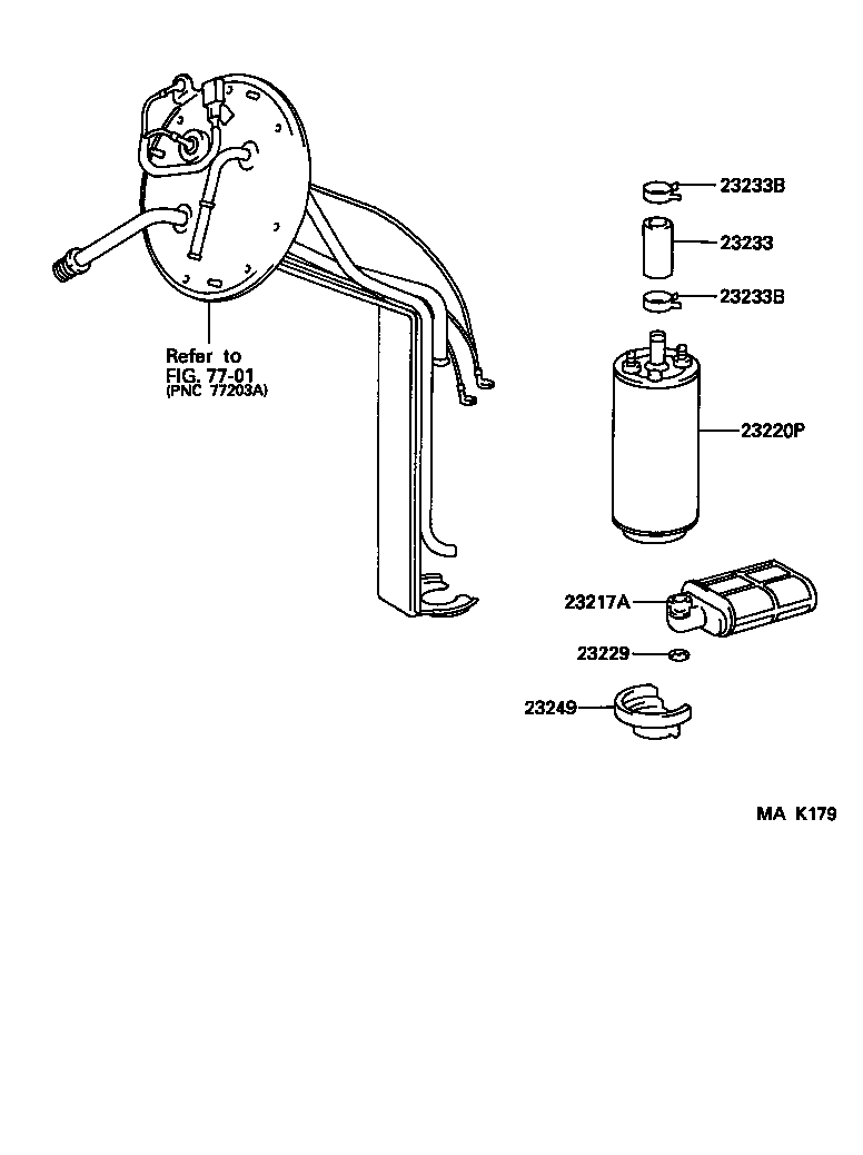  CROWN COMFORT SED |  FUEL INJECTION SYSTEM