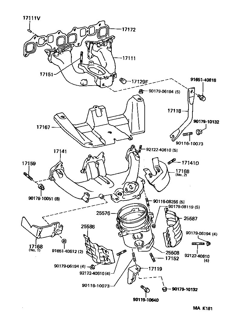  CROWN COMFORT SED |  MANIFOLD