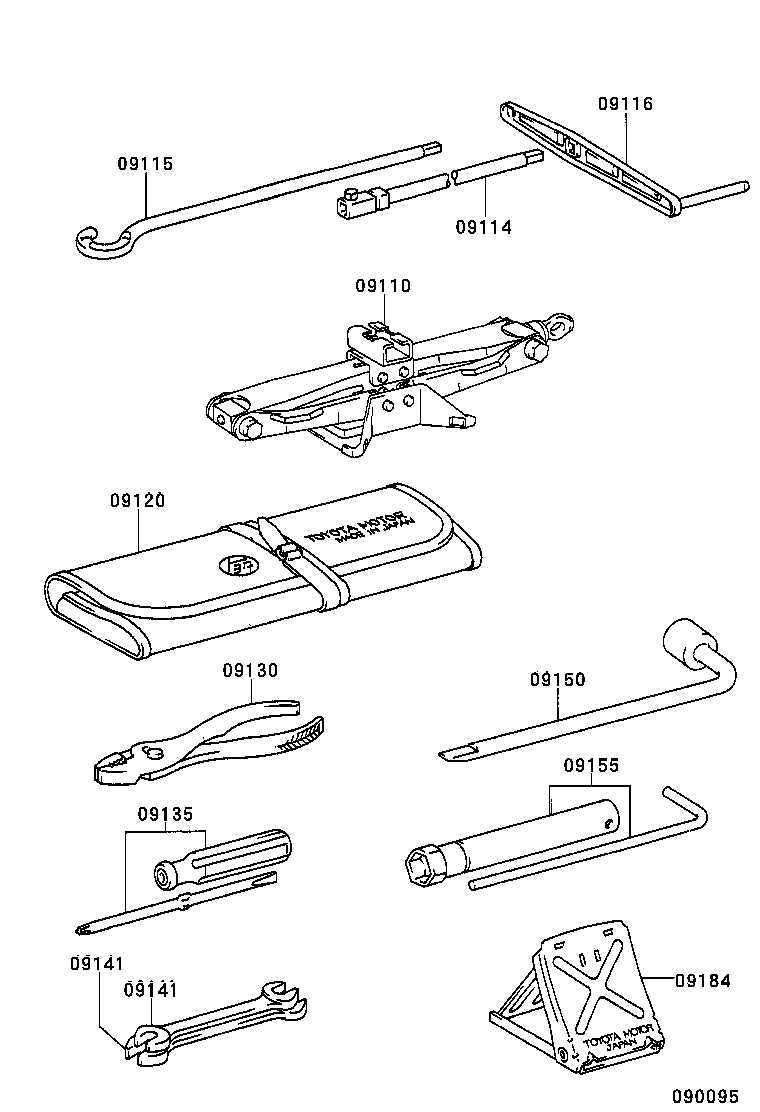  LITE TOWNACE |  STANDARD TOOL