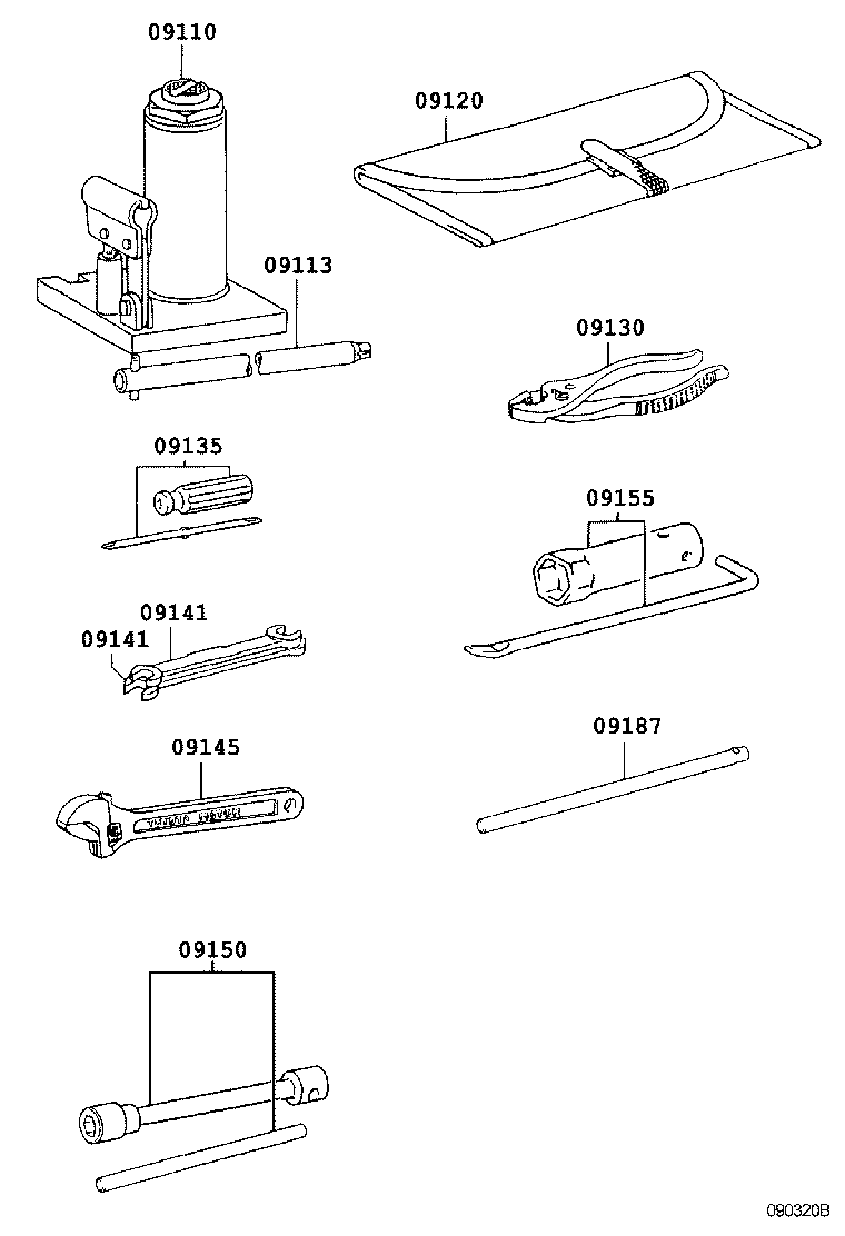  DYNA TOYOACE |  STANDARD TOOL