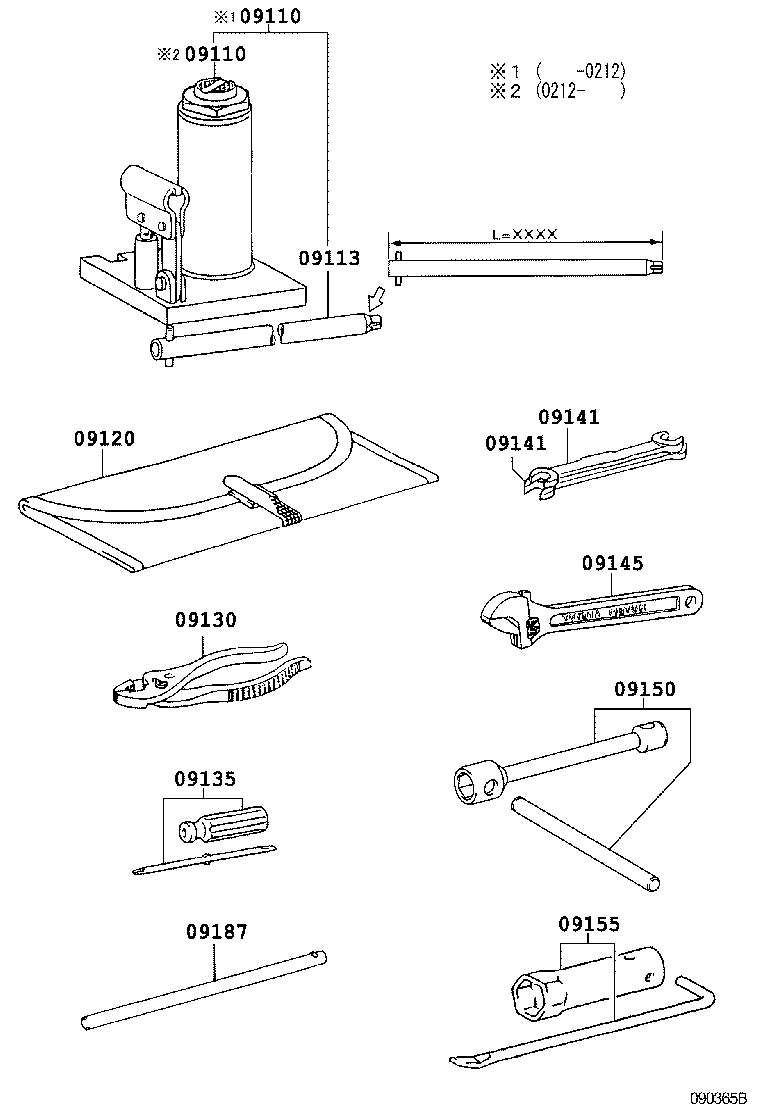  DYNA TOYOACE |  STANDARD TOOL