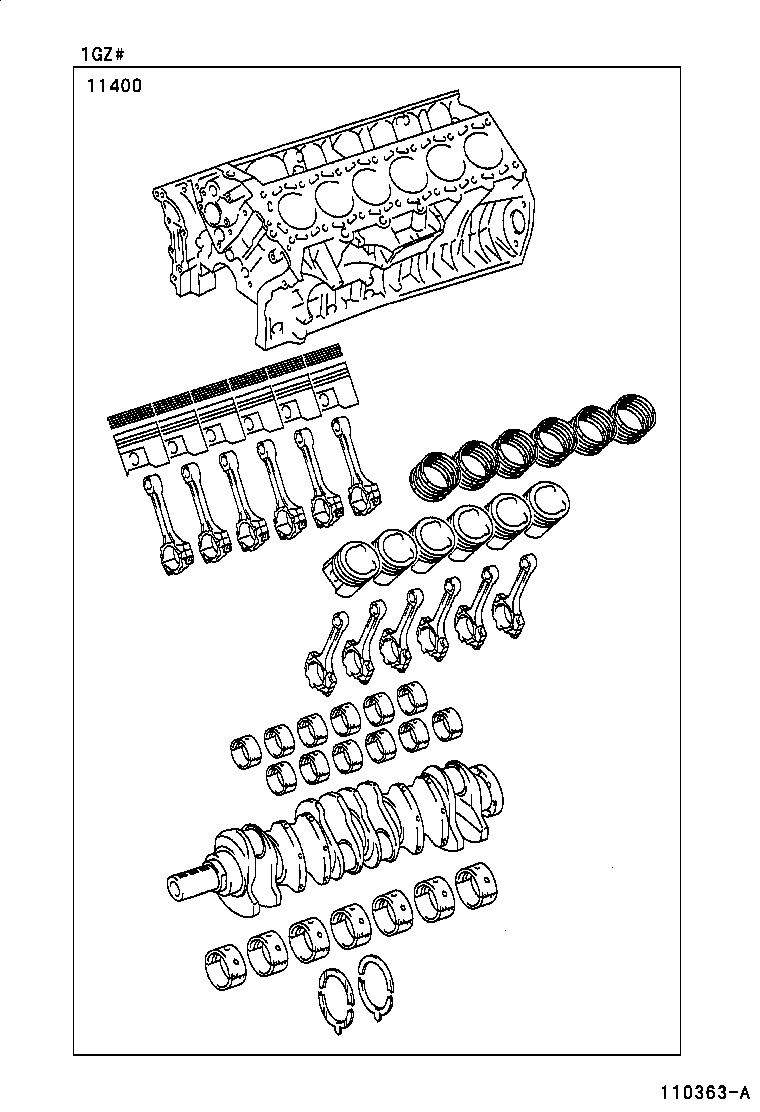  CENTURY |  SHORT BLOCK ASSEMBLY