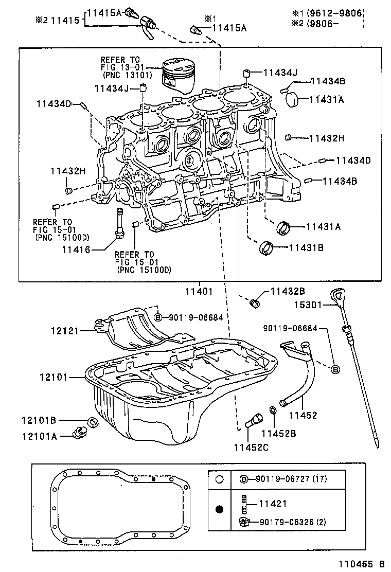  CALDINA |  CYLINDER BLOCK
