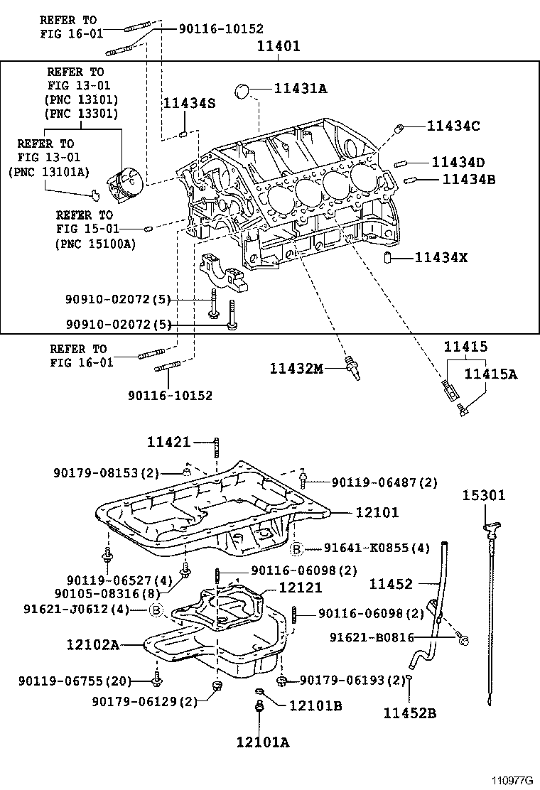  LAND CRUISER 100 |  CYLINDER BLOCK