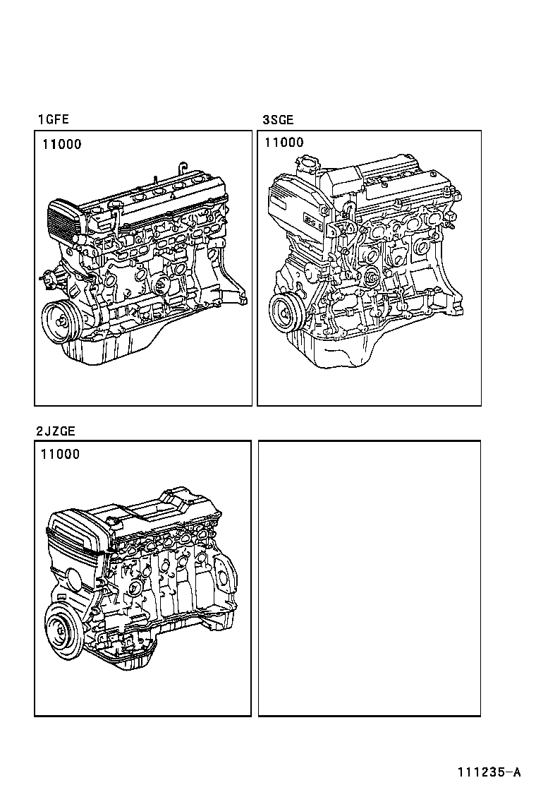  ALTEZZA ALTEZZA GITA |  PARTIAL ENGINE ASSEMBLY