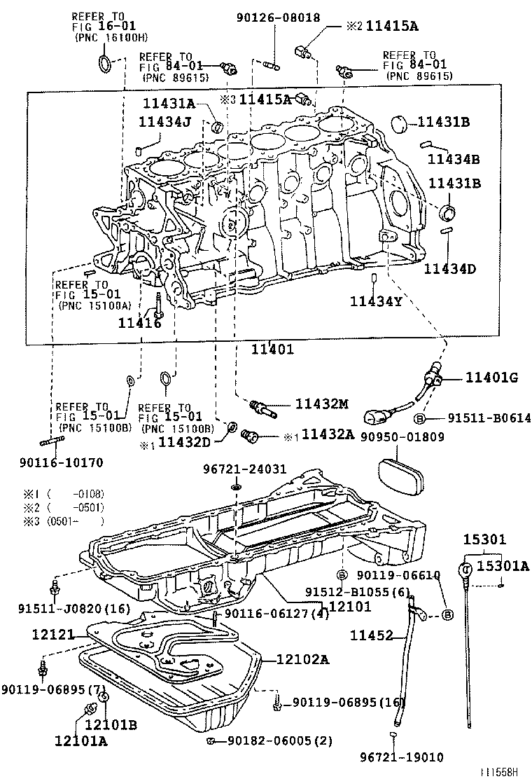  CROWN CROWN MAJESTA |  CYLINDER BLOCK