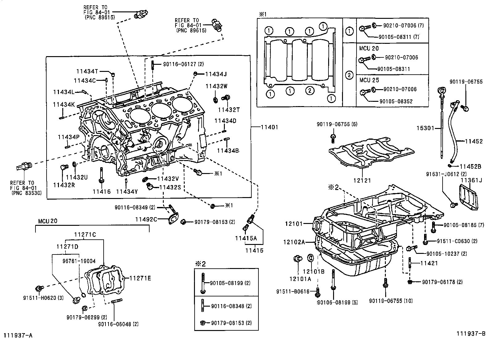  KLUGER L V |  CYLINDER BLOCK