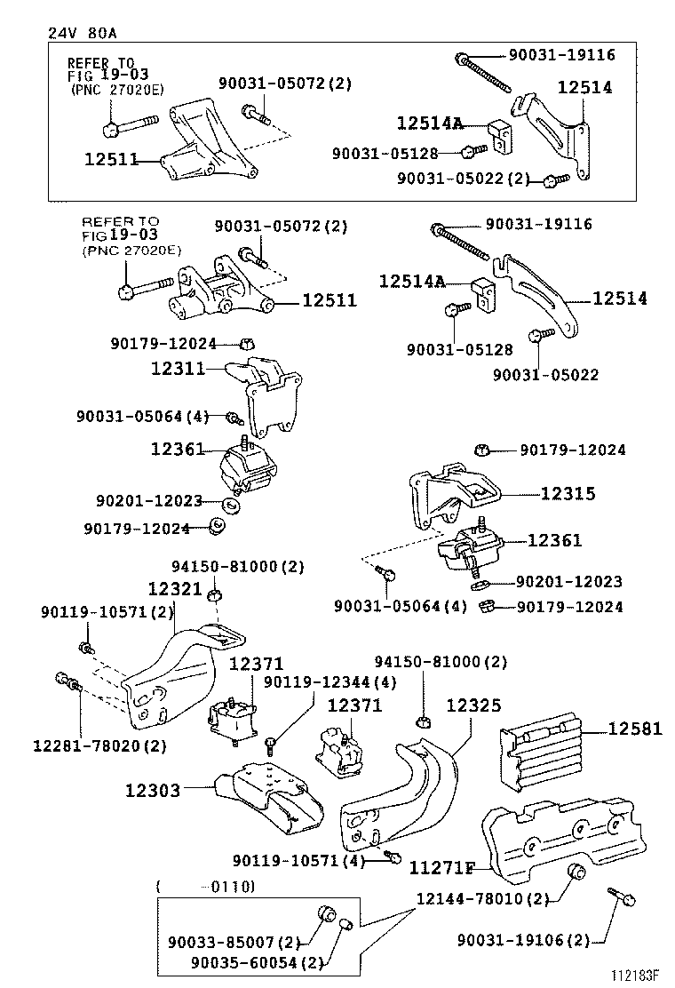  DYNA TOYOACE |  MOUNTING
