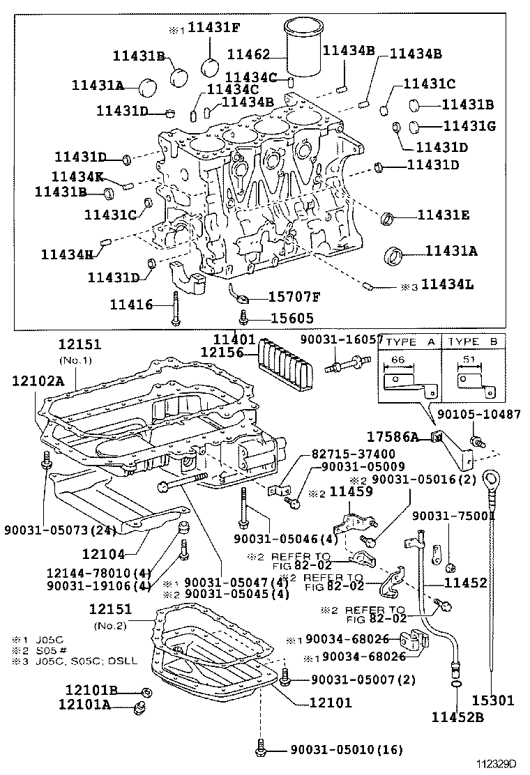  DYNA TOYOACE |  CYLINDER BLOCK