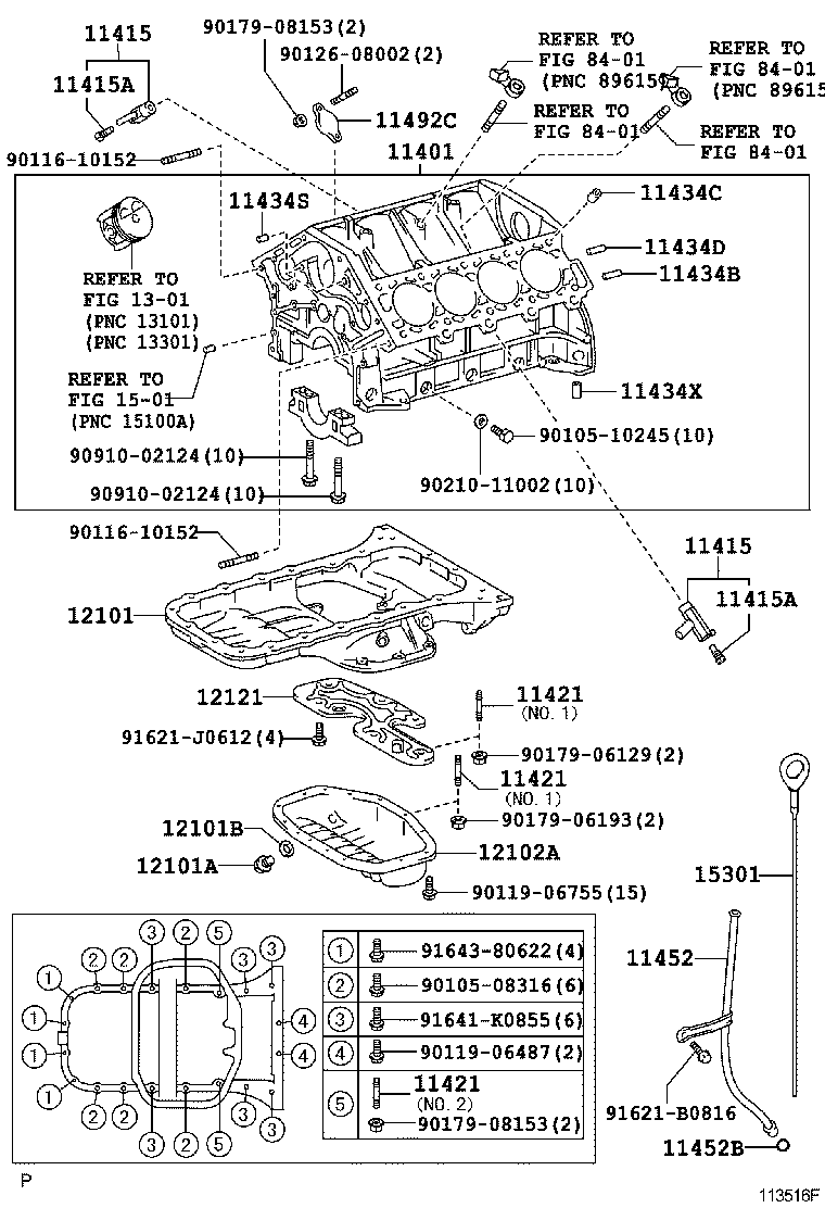  GS460 430 350 |  CYLINDER BLOCK