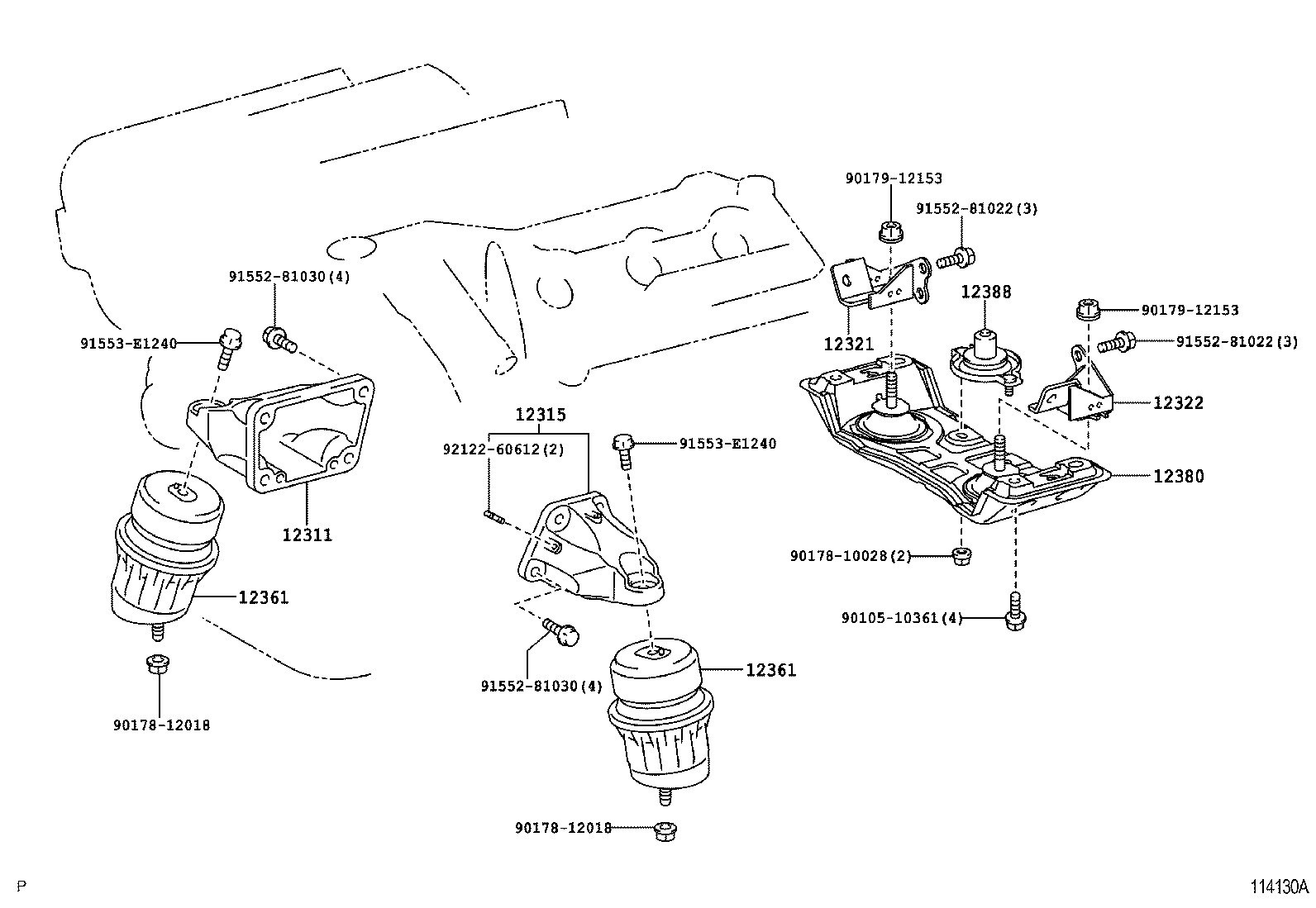  GS450H |  MOUNTING