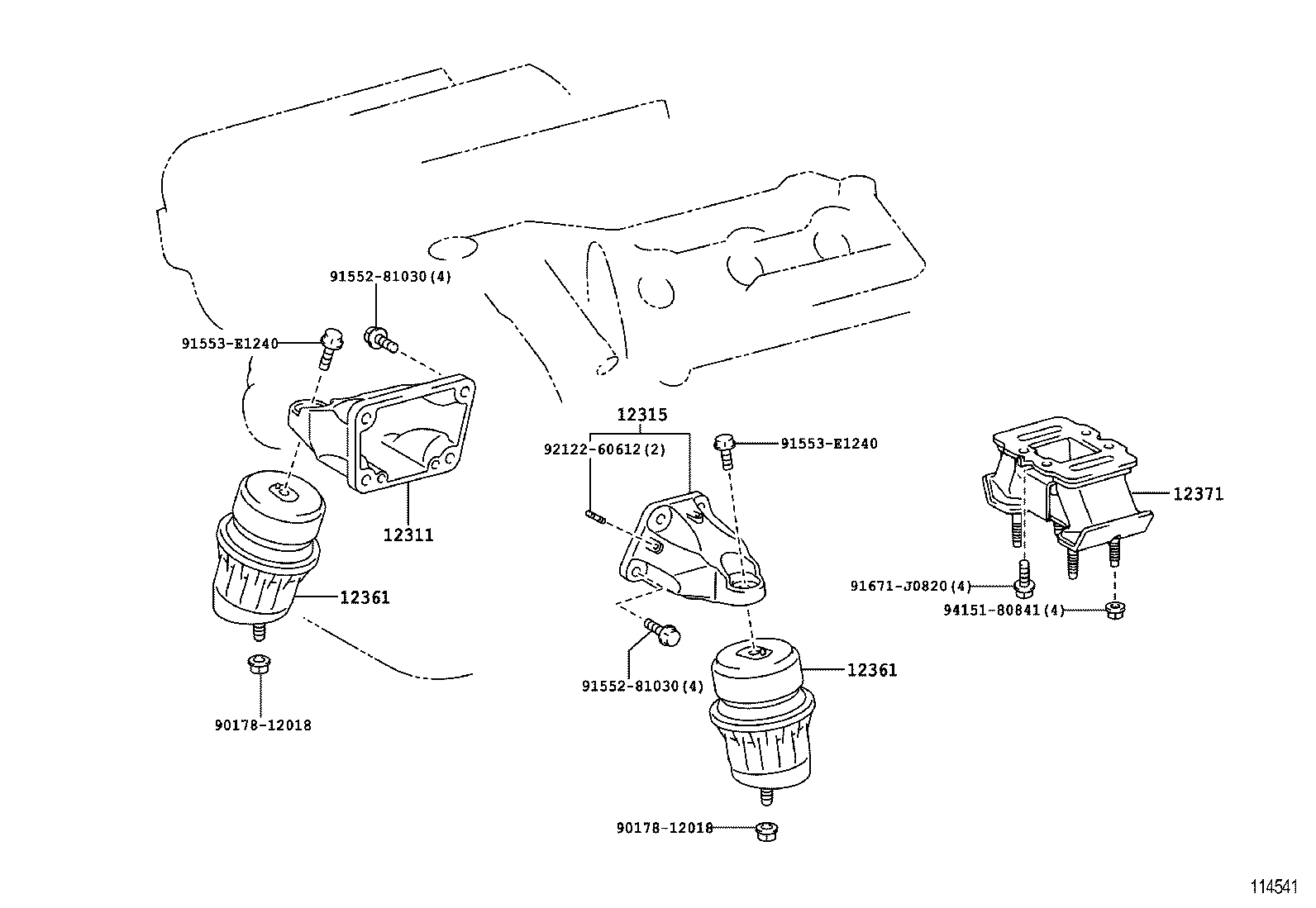  MARK X |  MOUNTING