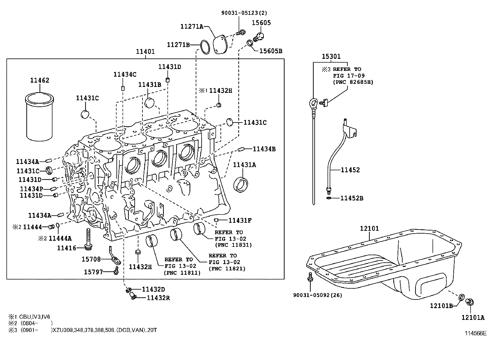  DYNA TOYOACE |  CYLINDER BLOCK