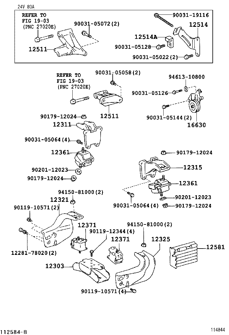  DYNA TOYOACE |  MOUNTING