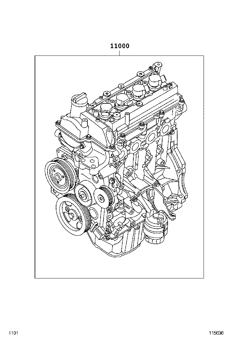  PASSO SETTE |  PARTIAL ENGINE ASSEMBLY