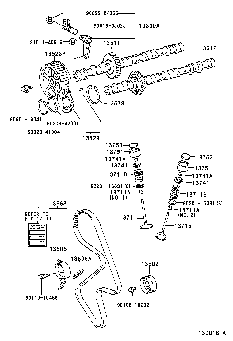  LITE TOWNACE NOAH V |  CAMSHAFT VALVE