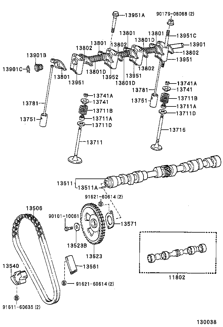  LITE TOWNACE |  CAMSHAFT VALVE