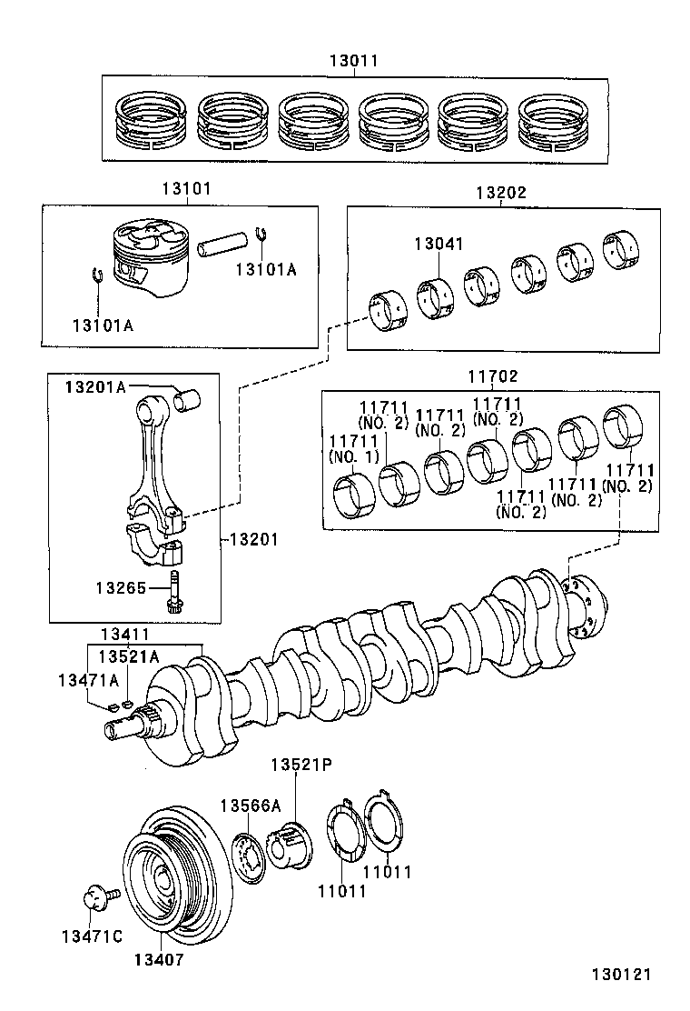  BREVIS |  CRANKSHAFT PISTON