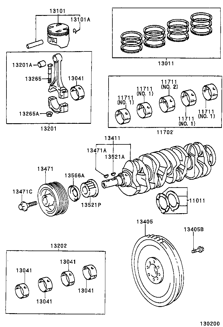  ALTEZZA ALTEZZA GITA |  CRANKSHAFT PISTON