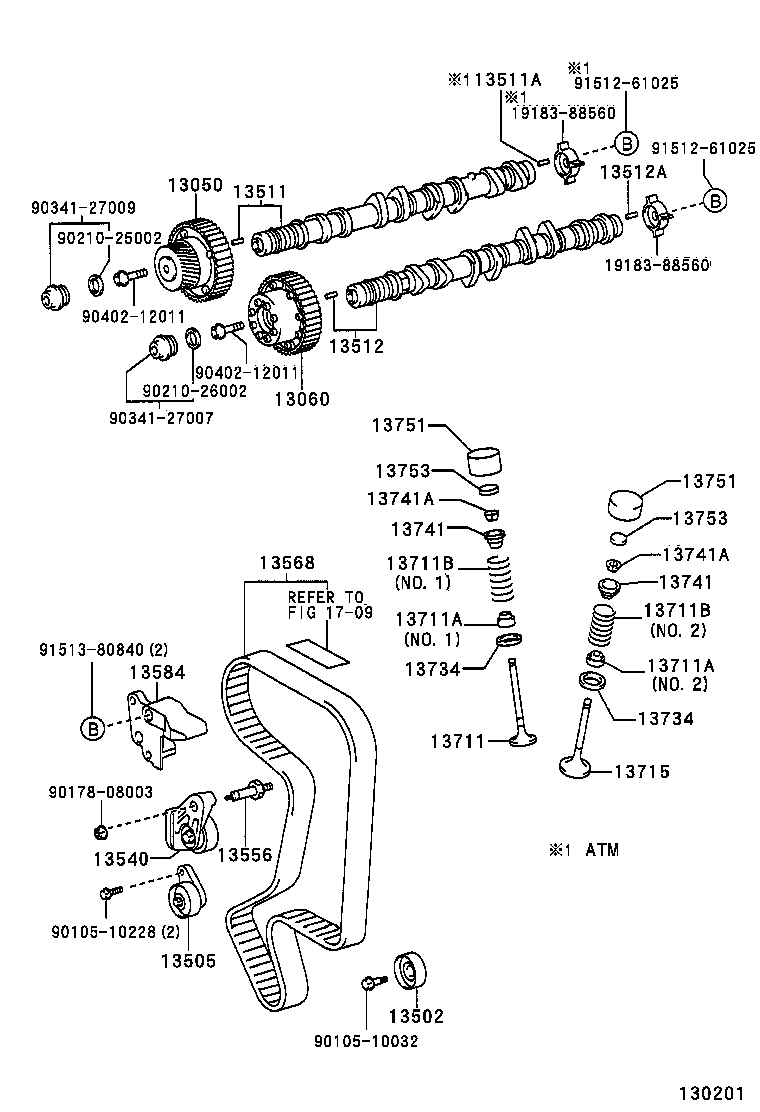  ALTEZZA ALTEZZA GITA |  CAMSHAFT VALVE