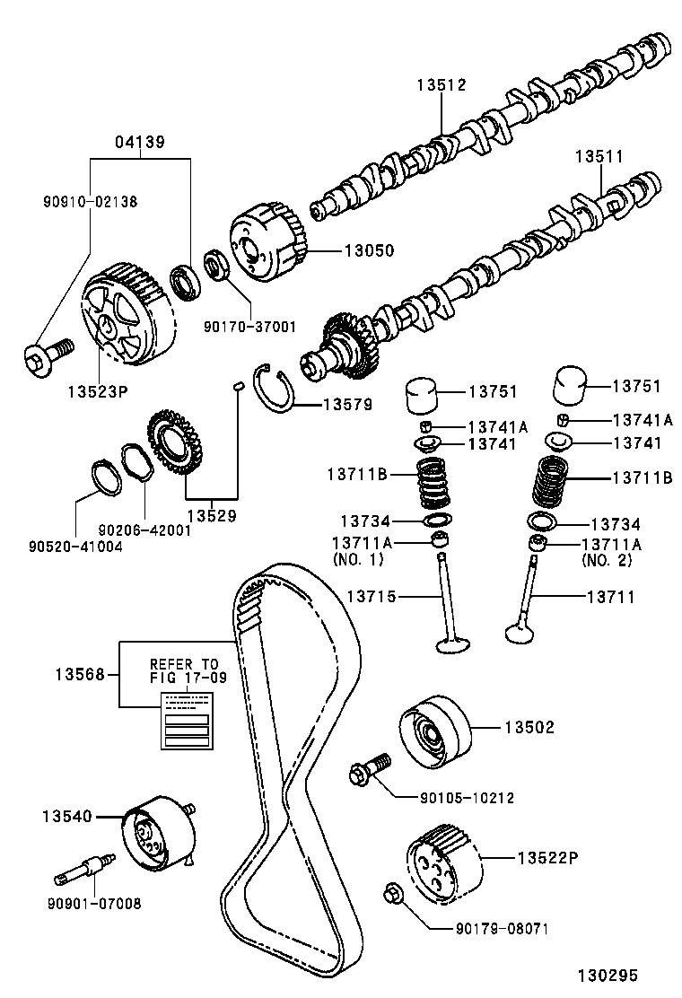  MARK 2 MARK 2 BLIT |  CAMSHAFT VALVE