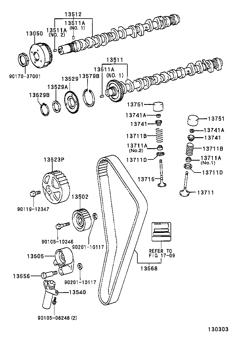  MARK 2 MARK 2 BLIT |  CAMSHAFT VALVE