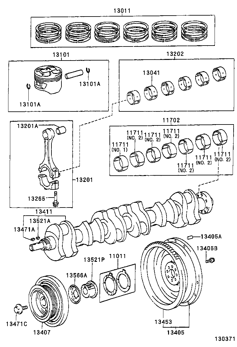 MARK 2 MARK 2 BLIT |  CRANKSHAFT PISTON