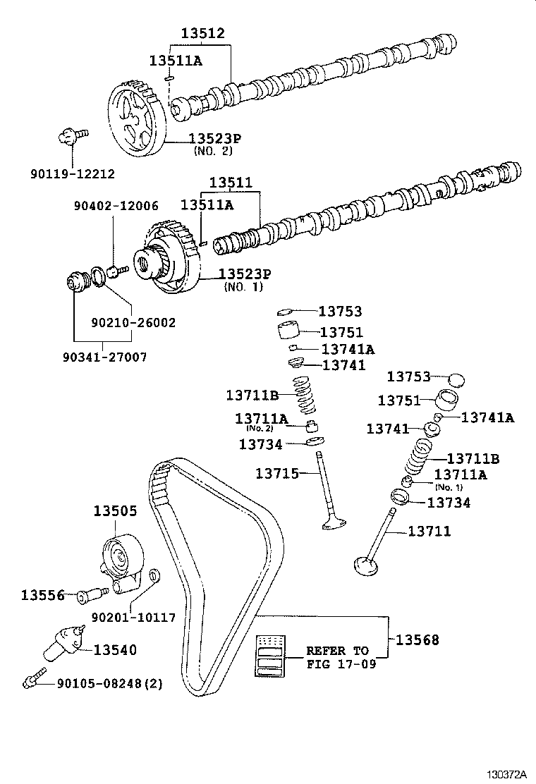  MARK 2 MARK 2 BLIT |  CAMSHAFT VALVE